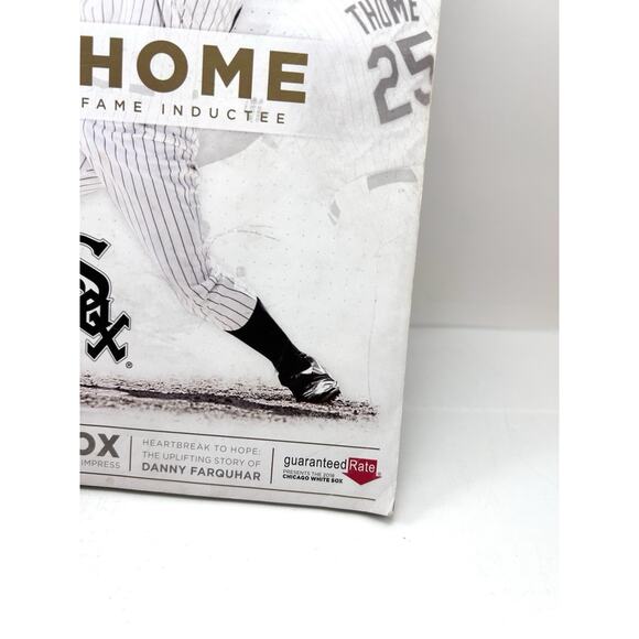 Chicago White Sox 2018 Official Game Program Jim‎ Thome Commemorative edition - Picture 3 of 6